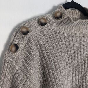 Sezane James Sweater Oatmeal Size S